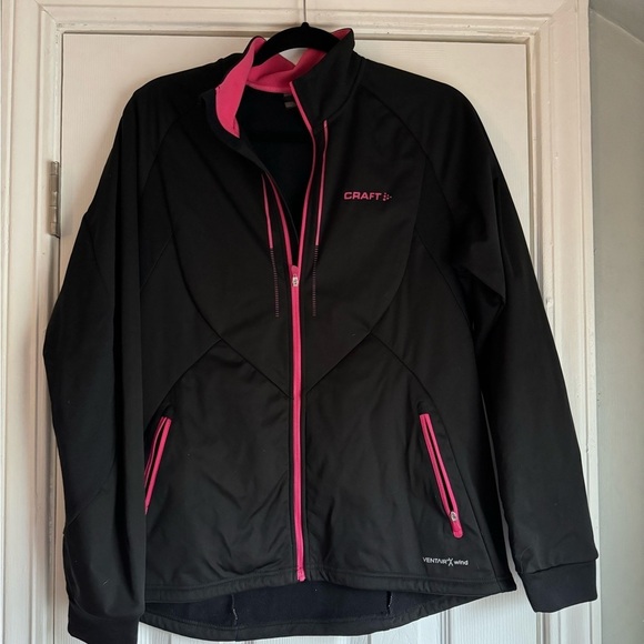 CRAFT Softshell Windproof Running Workout Jacket - Picture 2 of 10